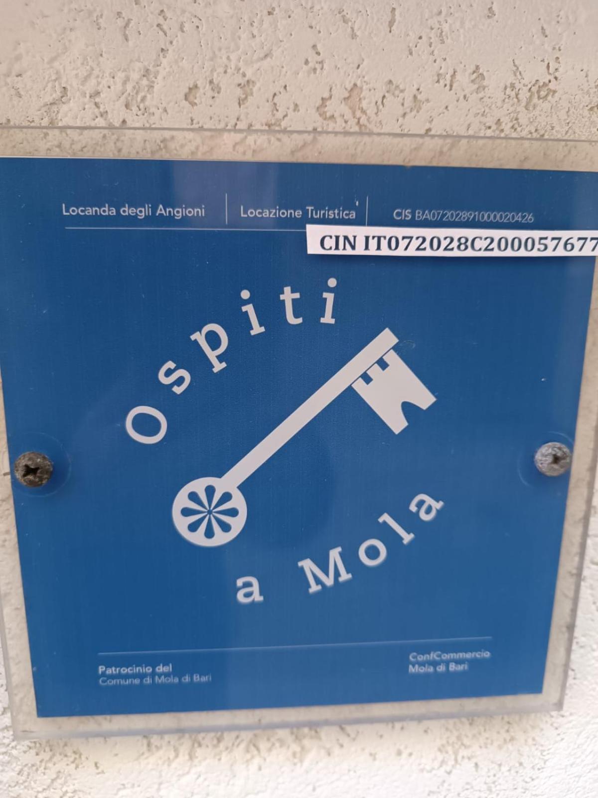 Hotel Locanda Degli Angioini Locazione Turistica Mola di Bari Exterior foto
